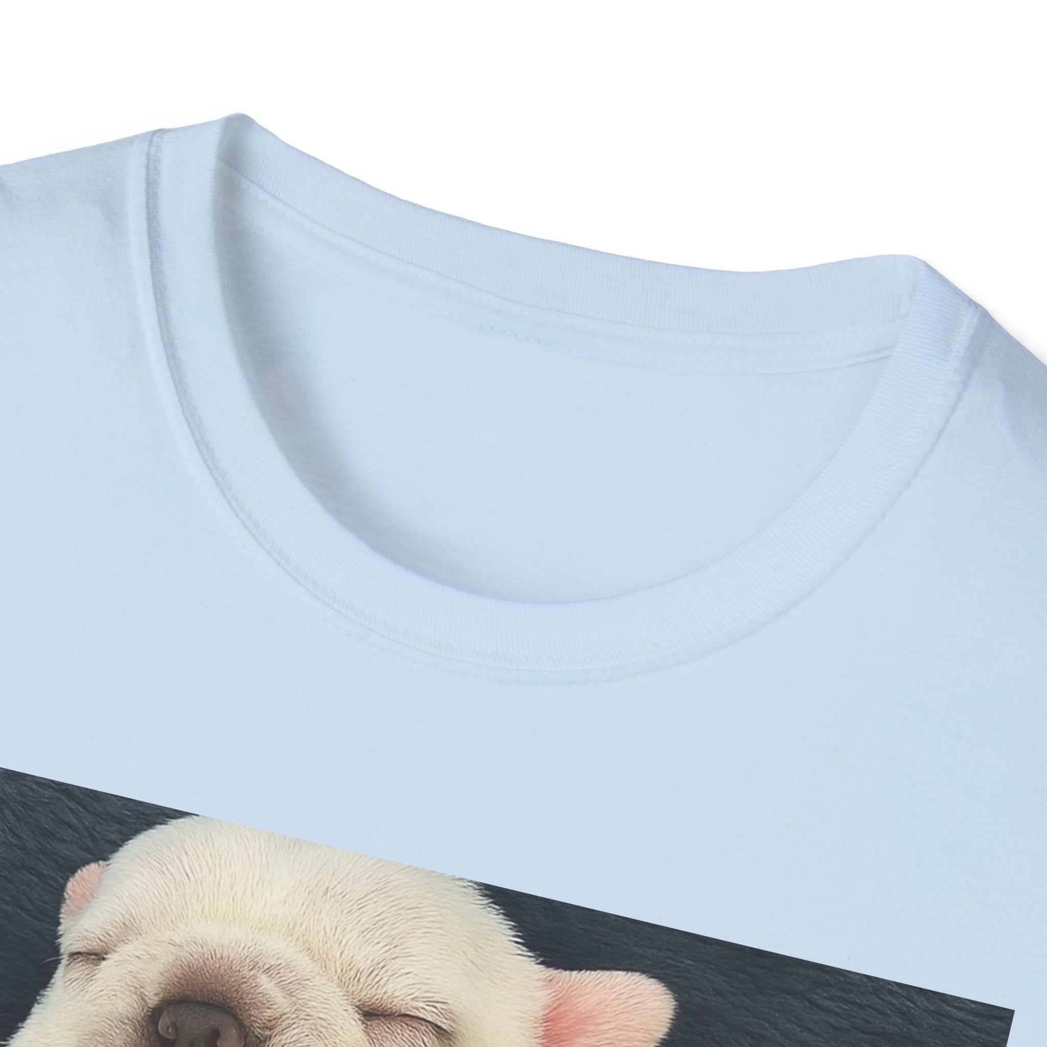 PIBBLE T SHIRT - 'Wash My Belly!' Unisex Softstyle T-Shirt, Perfect Gift for Dog Lovers, Funny Animal Shirt, Cute Pet Apparel, Casual Wear