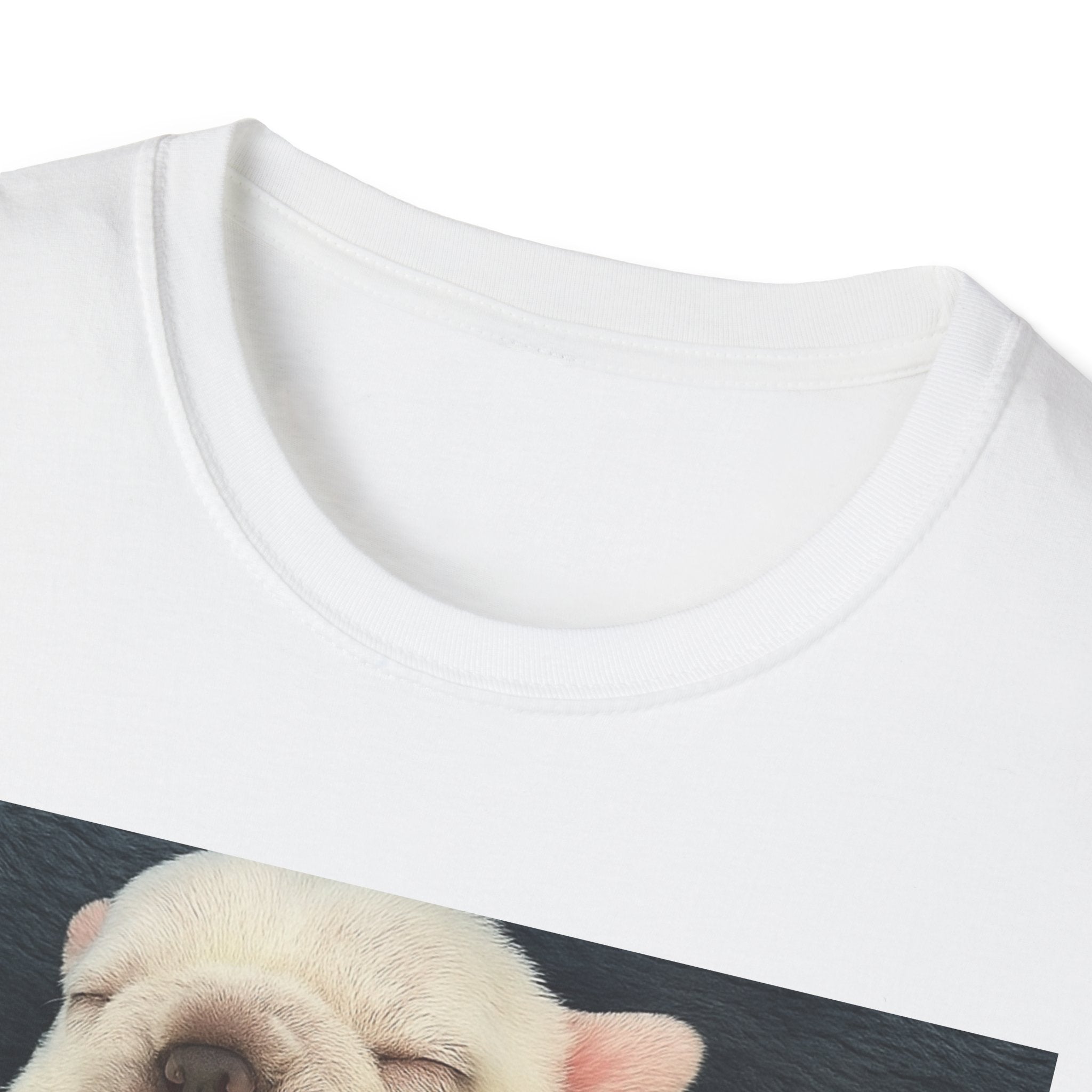 PIBBLE T SHIRT - 'Wash My Belly!' Unisex Softstyle T-Shirt, Perfect Gift for Dog Lovers, Funny Animal Shirt, Cute Pet Apparel, Casual Wear